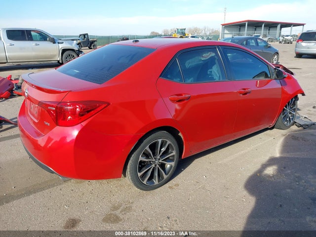 2018 TOYOTA COROLLA XSE VIN: 5YFBURHE4JP759629
