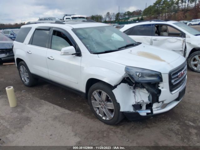 Aukcja sprzedaży 2017 Gmc Acadia Limited Limited, vin: 1GKKVSKD0HJ184663, numer aukcji: 38102909