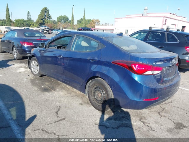 Hyundai ELANTRA SE 2016 KMHDH4AE4GU650377 Image 3