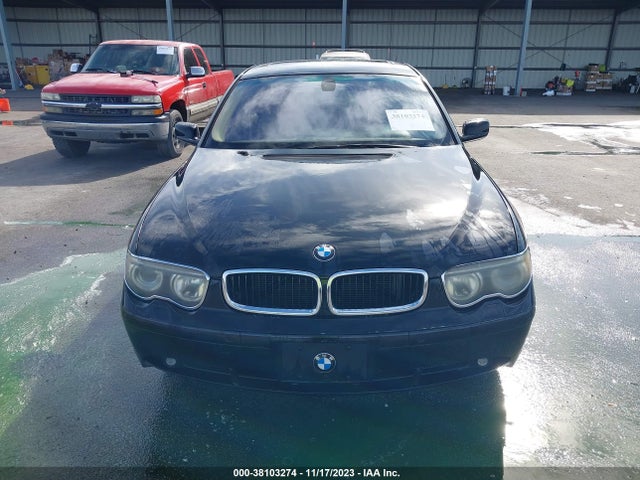 2004 BMW 745I VIN: WBAGL63514DP72700