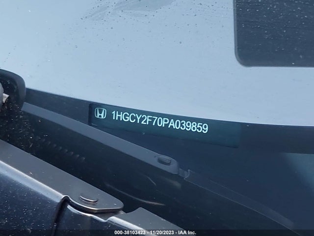 2023 HONDA ACCORD HYBRID SPORT-L VIN: 1HGCY2F70PA039859