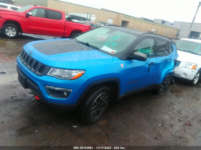 2021 JEEP COMPASS TRAILHAWK 4X4 VIN: 3C4NJDDB3MT562053