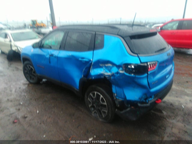 2021 JEEP COMPASS TRAILHAWK 4X4 VIN: 3C4NJDDB3MT562053