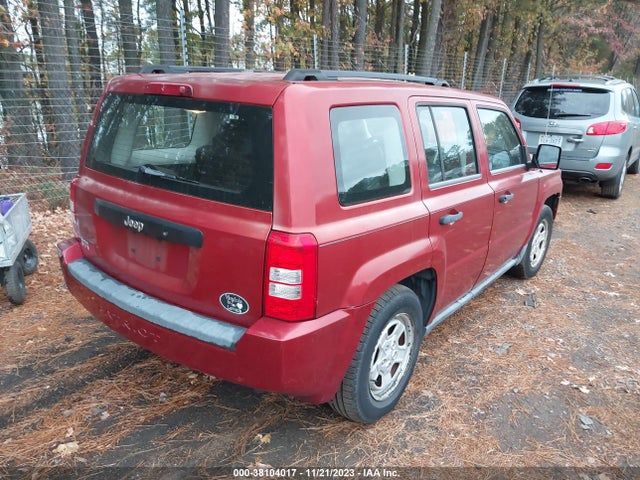 2008 JEEP PATRIOT SPORT VIN: 1J8FT28048D601037