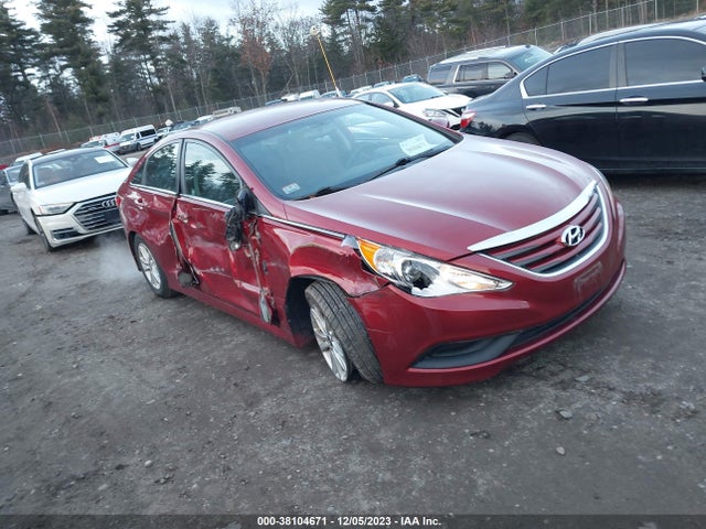 2014 HYUNDAI SONATA GLS VIN: 5NPEB4AC6EH915140