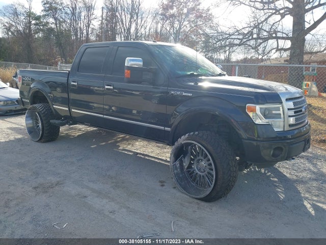 2013 FORD F-150 PLATINUM VIN: 1FTFW1E64DFA51368