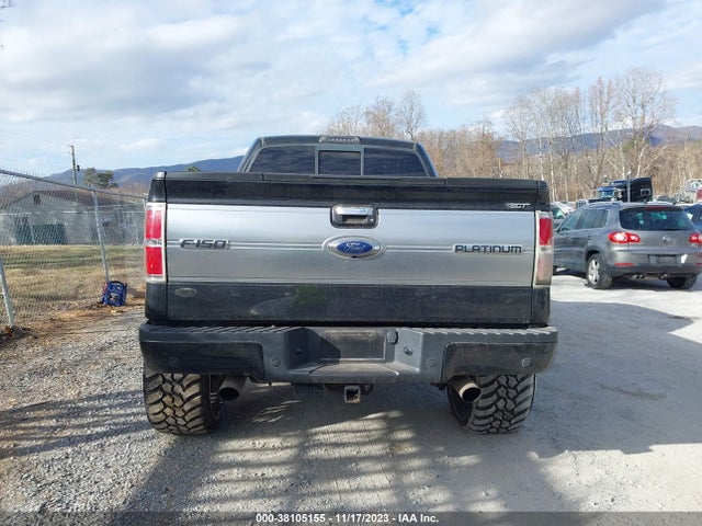2013 FORD F-150 PLATINUM VIN: 1FTFW1E64DFA51368