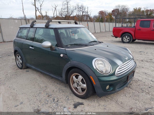 2009 MINI COOPER CLUBMAN VIN: WMWML33549TX34845