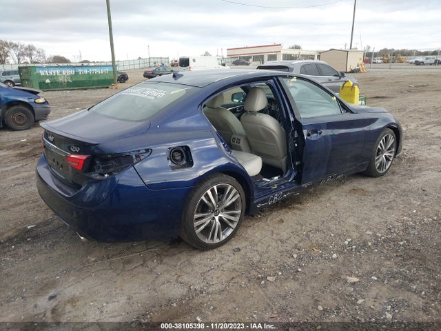 2021 INFINITI Q50 SENSORY VIN: JN1EV7CP9MM703770