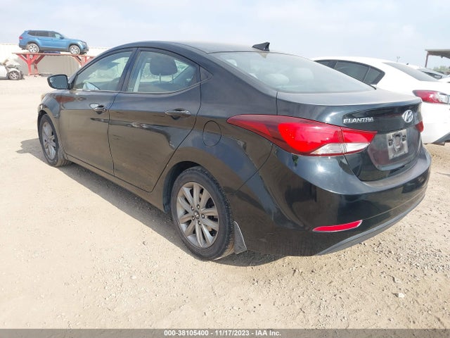 2016 HYUNDAI ELANTRA SE VIN: KMHDH4AE5GU604606