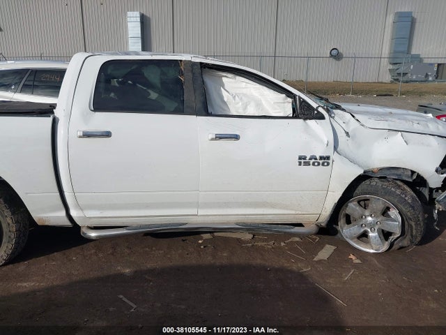2016 RAM 1500 BIG HORN VIN: 1C6RR7LG0GS391476
