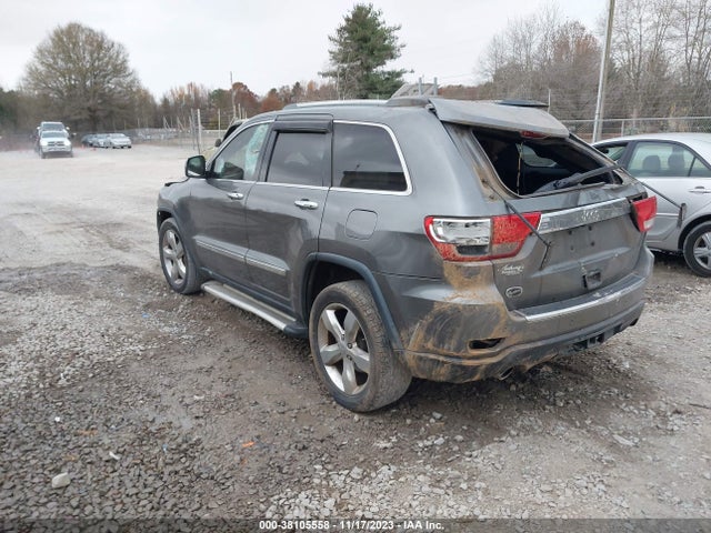 2012 JEEP GRAND CHEROKEE OVERLAND VIN: 1C4RJECT4CC362424