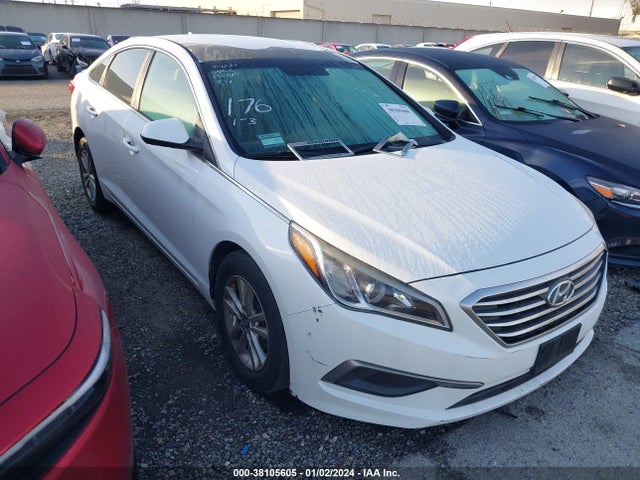 2016 HYUNDAI SONATA SE VIN: 5NPE24AF6GH313691