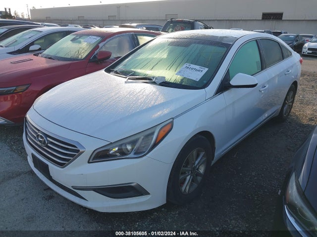 2016 HYUNDAI SONATA SE VIN: 5NPE24AF6GH313691