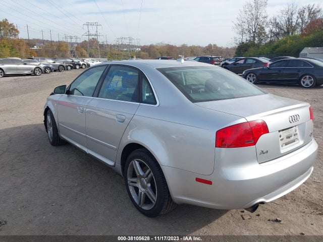 2008 AUDI A4 2.0T VIN: WAUDF78E28A021525