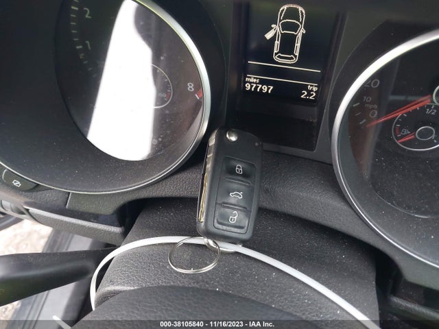 2011 VOLKSWAGEN GTI 2-DOOR AUTOBAHN VIN: WVWFD7AJ6BW167879
