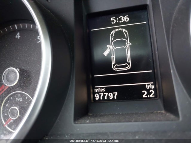 2011 VOLKSWAGEN GTI 2-DOOR AUTOBAHN VIN: WVWFD7AJ6BW167879