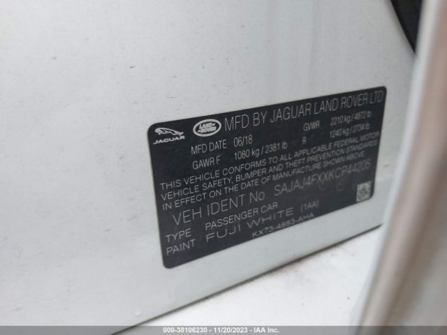 SAJAJ4FXXKCP44205 Jaguar Xe 25t Premium