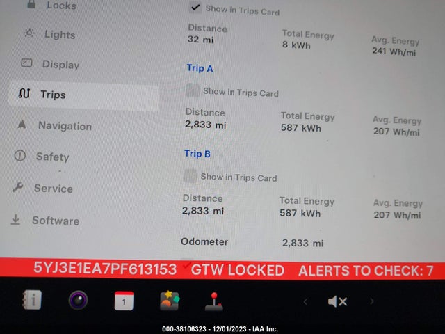 Tesla Model 3 Rear-wheel Drive 2023 5YJ3E1EA7PF613153 Image 7