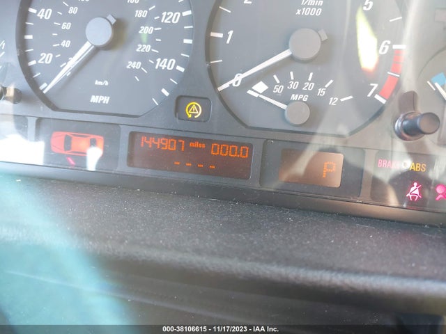 2001 BMW 3 SERIES 325CI VIN: WBABS33451JY51268