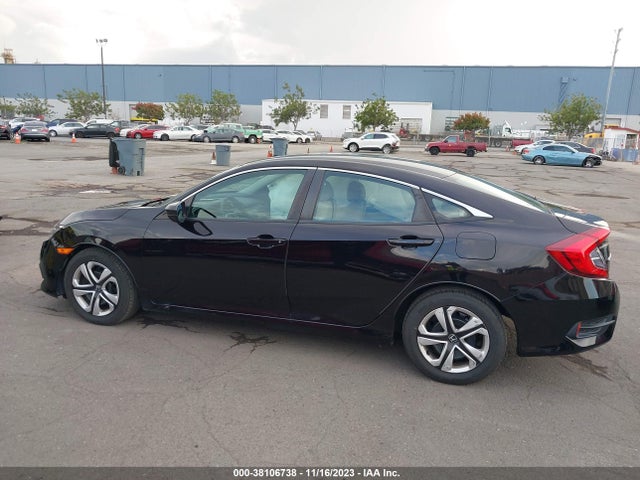 2018 HONDA CIVIC LX VIN: 19XFC2F5XJE209612