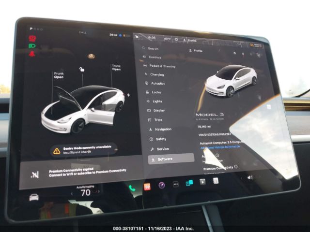 5YJ3E1EA9JF057287 Tesla Model 3 Long Range/mid Range