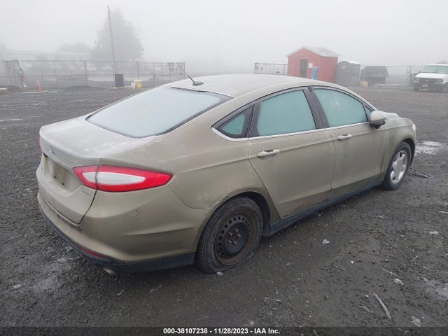 2013 FORD FUSION S VIN: 3FA6P0G73DR229695
