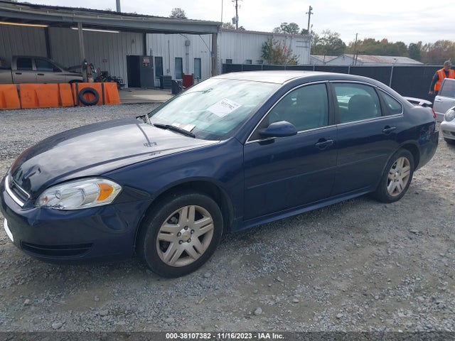 2012 CHEVROLET IMPALA LT VIN: 2G1WB5E34C1163322
