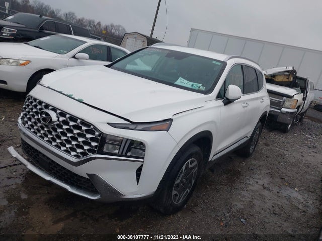 2022 HYUNDAI SANTA FE HYBRID BLUE VIN: KM8S2DA16NU031993