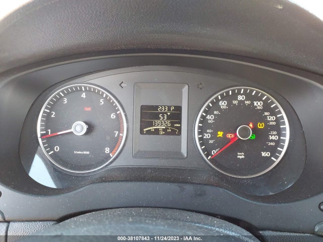 2012 VOLKSWAGEN JETTA 2.5L SE VIN: 3VWDP7AJ5CM319132