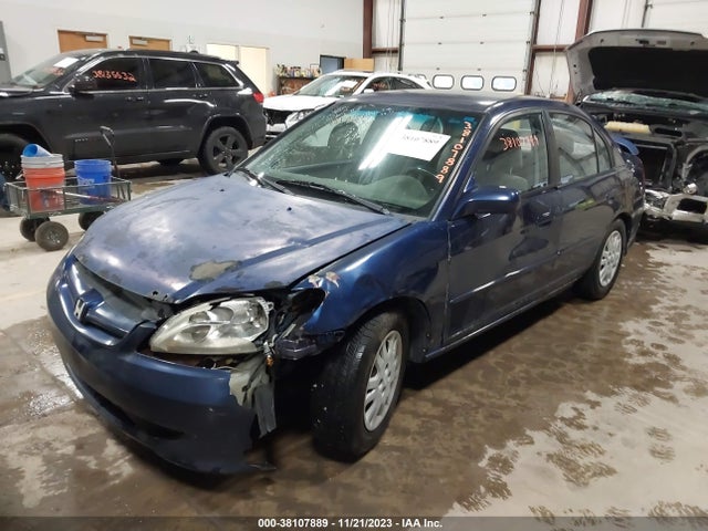2004 HONDA CIVIC LX VIN: JHMES16514S000042