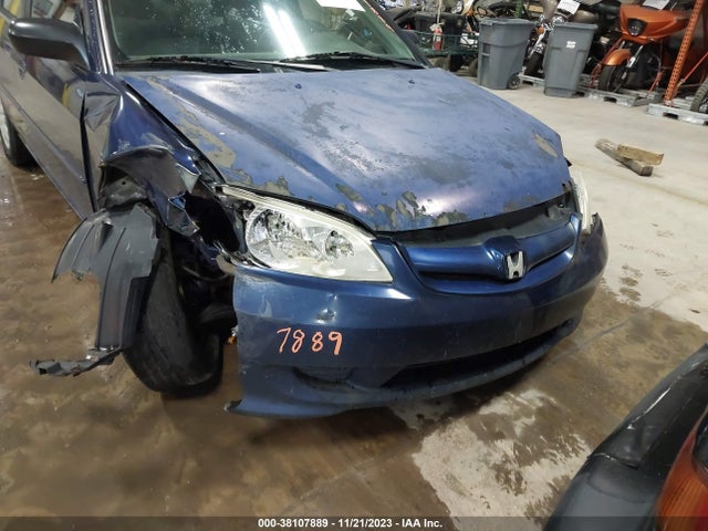 2004 HONDA CIVIC LX VIN: JHMES16514S000042