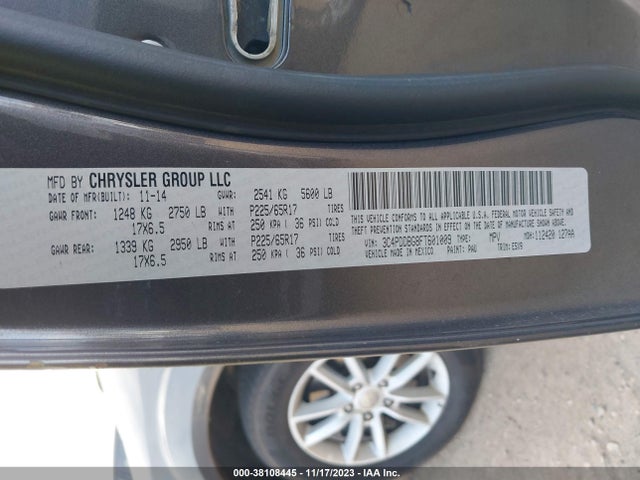Dodge Journey Sxt 2015 3C4PDDBG8FT601009 Image 9