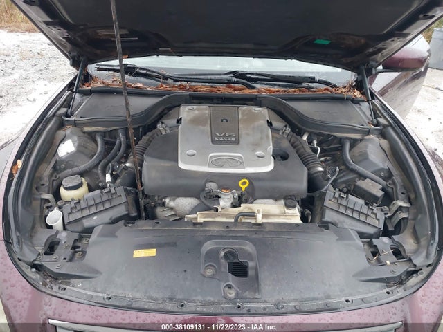 2010 INFINITI G37 VIN: JN1CV6FEXAM353119