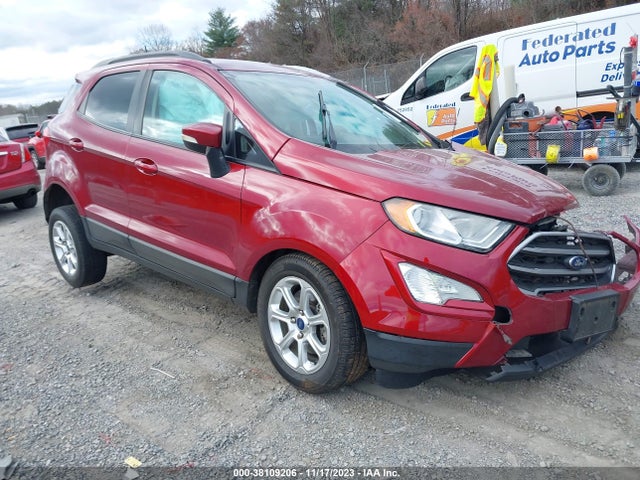 2019 FORD ECOSPORT SE VIN: MAJ6S3GLXKC297954