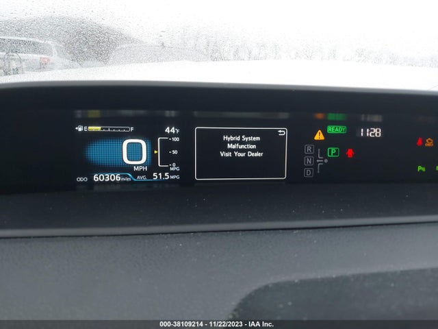 Продаж на аукціоні авто 2019 Toyota Prius Le, vin: JTDL9RFU9K3001974, номер лоту: 38109214