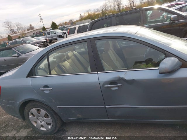2009 HYUNDAI SONATA GLS VIN: 5NPET46C49H502662