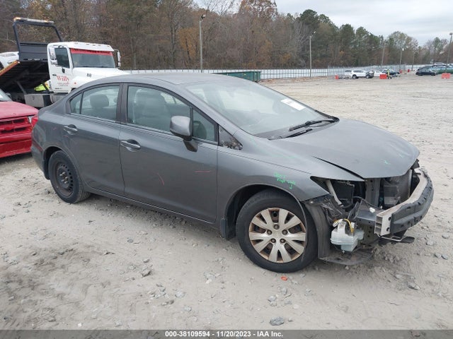 2012 HONDA CIVIC LX VIN: 19XFB2F54CE074651