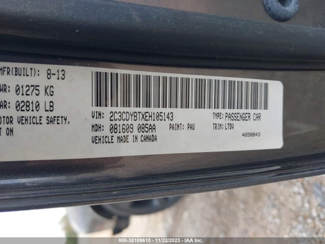 Dodge Challenger R/t 2014 2C3CDYBTXEH105143 Image 9