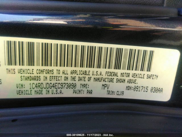 1C4RDJDG4EC973090 Dodge DURANGO LIMITED