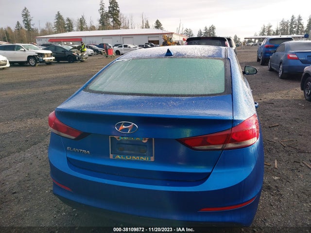 2018 HYUNDAI ELANTRA SEL VIN: 5NPD84LF5JH326933