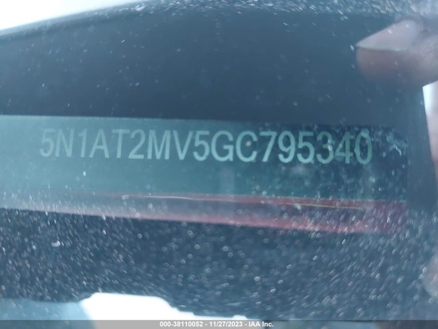 2016 NISSAN ROGUE S/SV/SL VIN: 5N1AT2MV5GC795340