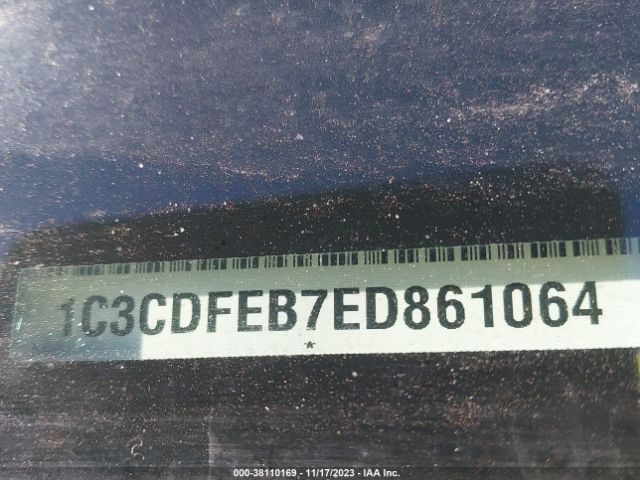 1C3CDFEB7ED861064 Dodge DART GT