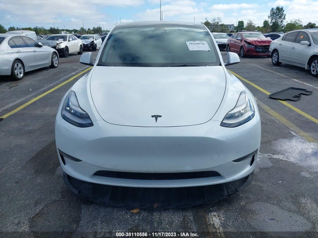 2021 TESLA MODEL Y LONG RANGE DUAL MOTOR ALL-WHEEL DRIVE VIN: 5YJYGDEE2MF193463