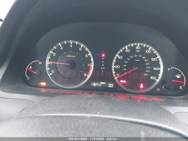 2009 HONDA ACCORD 2.4 LX VIN: 1HGCP263X9A009397