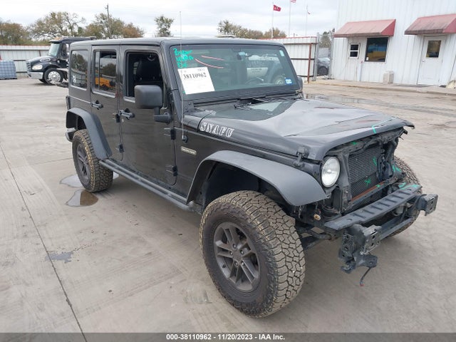 2018 JEEP WRANGLER JK UNLIMITED FREEDOM EDITION 4X4 VIN: 1C4BJWDG5JL834619