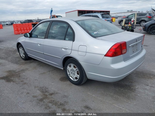 2002 HONDA CIVIC LX VIN: 1HGES165X2L081701