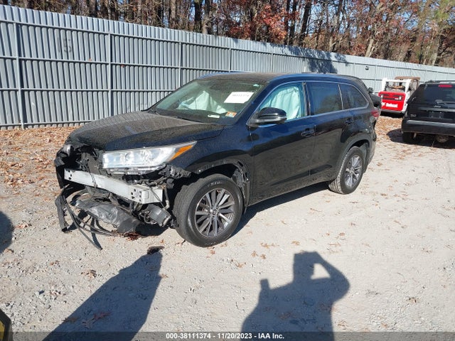 2017 TOYOTA HIGHLANDER XLE VIN: 5TDJZRFHXHS433393