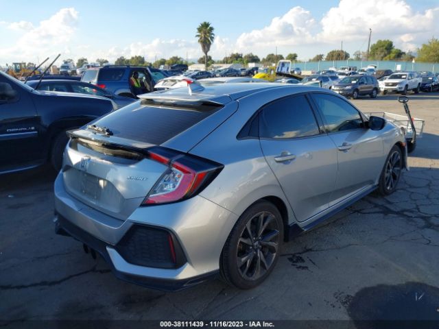 SHHFK7G41JU213353 Honda Civic Sport