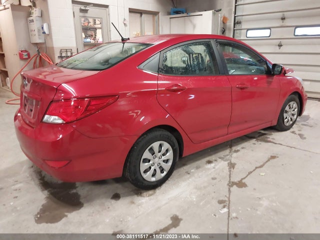 2017 HYUNDAI ACCENT SE VIN: KMHCT4AE2HU251589
